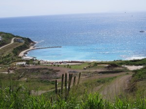 Touring St. Maarten island